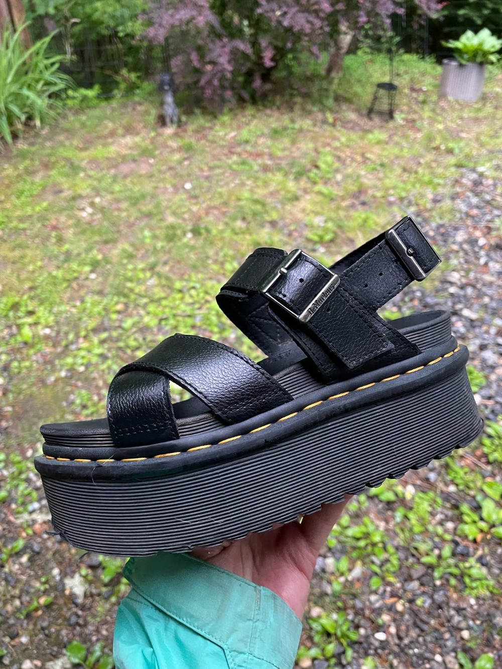 Dr Martens Voss ll Quad Sandals Size 5 Ladies